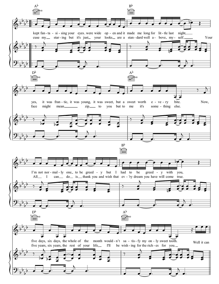 Closer Than Most Closer Than Most Piano, Vocal, Guitar scores gallery preview page 2