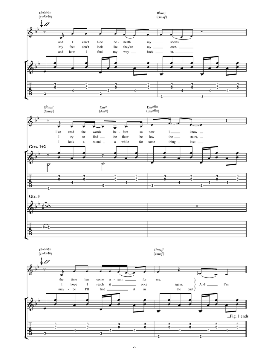 Feelin' The Same Way Feelin' The Same Way Acoustic Guitar scores gallery preview page 2