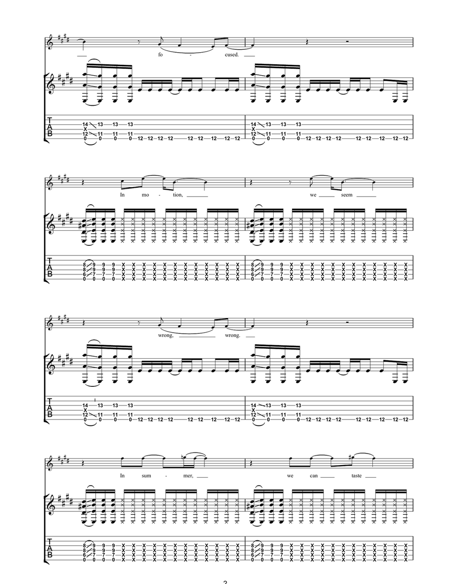 Movies Movies Acoustic Guitar scores gallery preview page 2