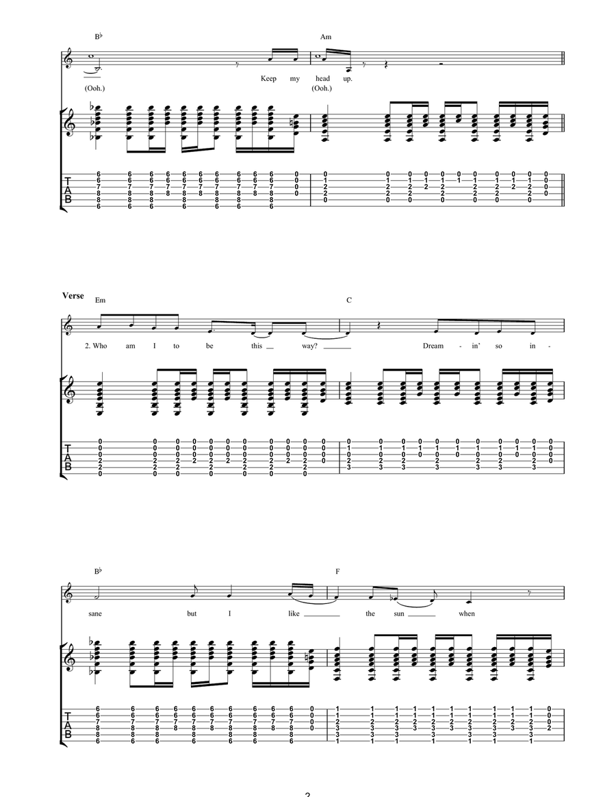 Autumn Shade Autumn Shade Acoustic Guitar scores gallery preview page 2