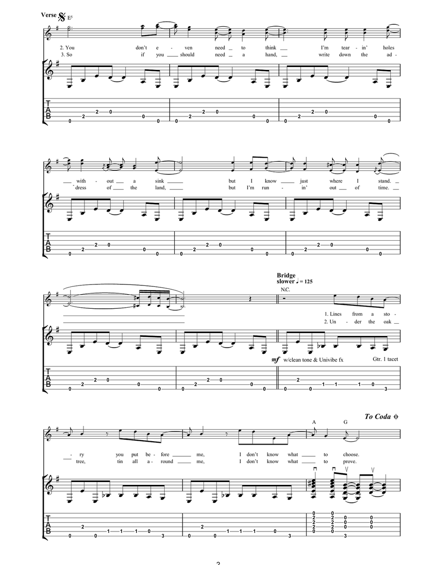In The Jungle In The Jungle Acoustic Guitar scores gallery preview page 2