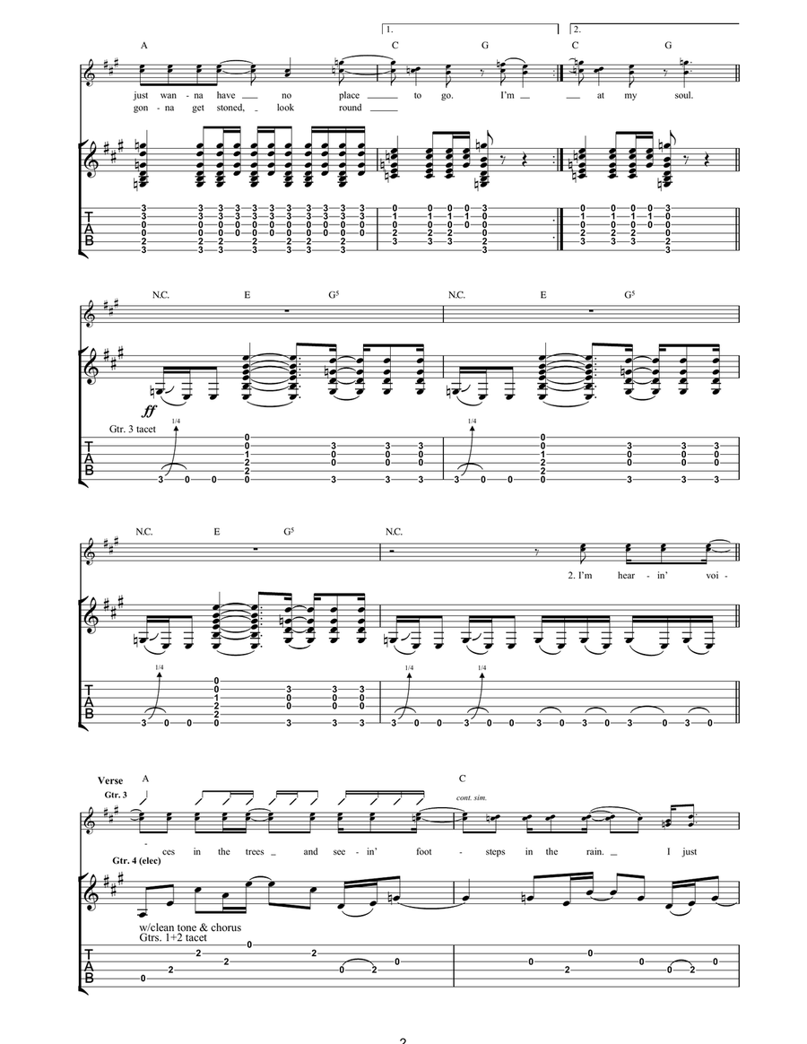 1969 1969 Acoustic Guitar scores gallery preview page 2