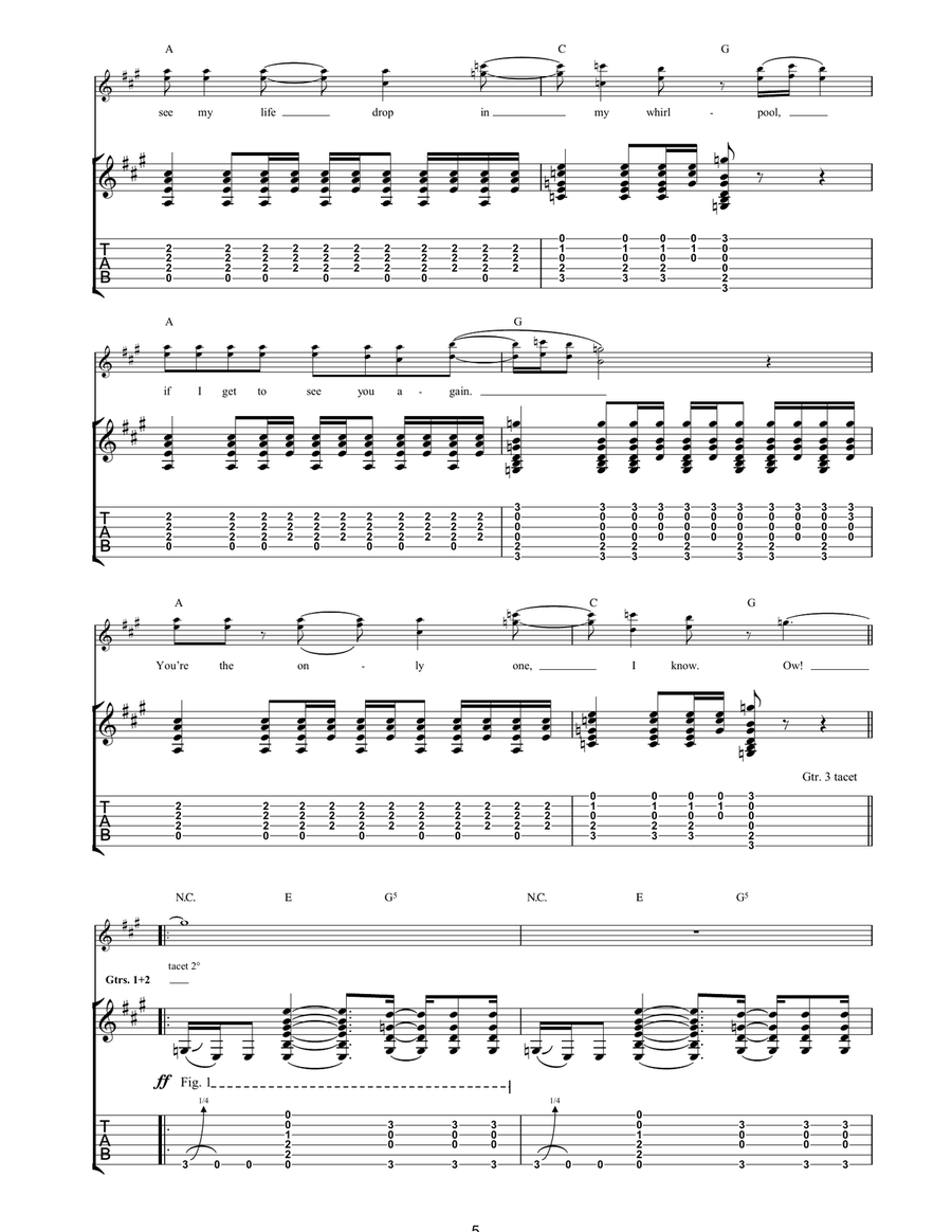 1969 1969 Acoustic Guitar scores gallery preview page 5