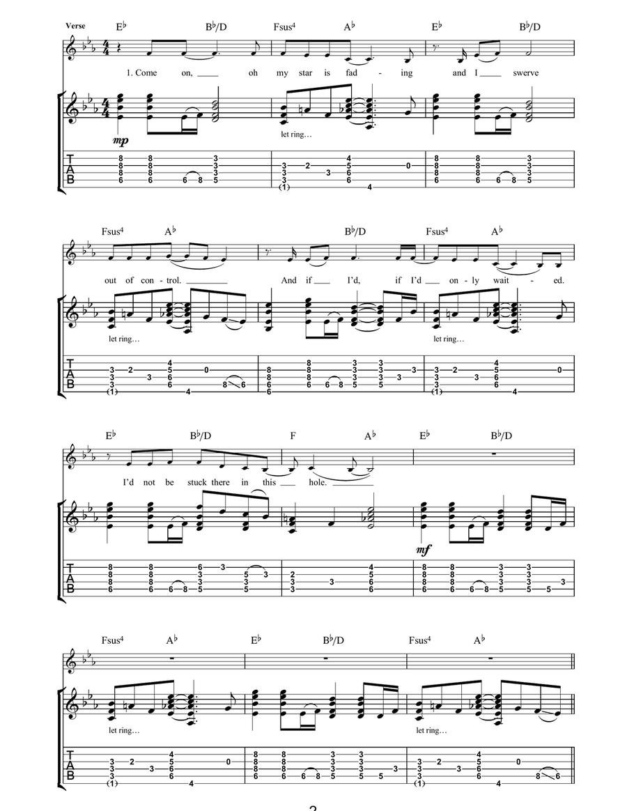 Amsterdam Amsterdam Acoustic Guitar scores gallery preview page 2