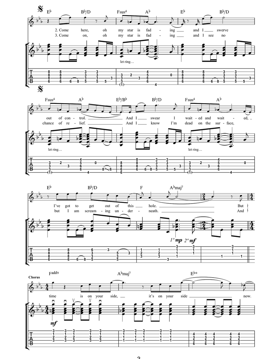 Amsterdam Amsterdam Acoustic Guitar scores gallery preview page 3