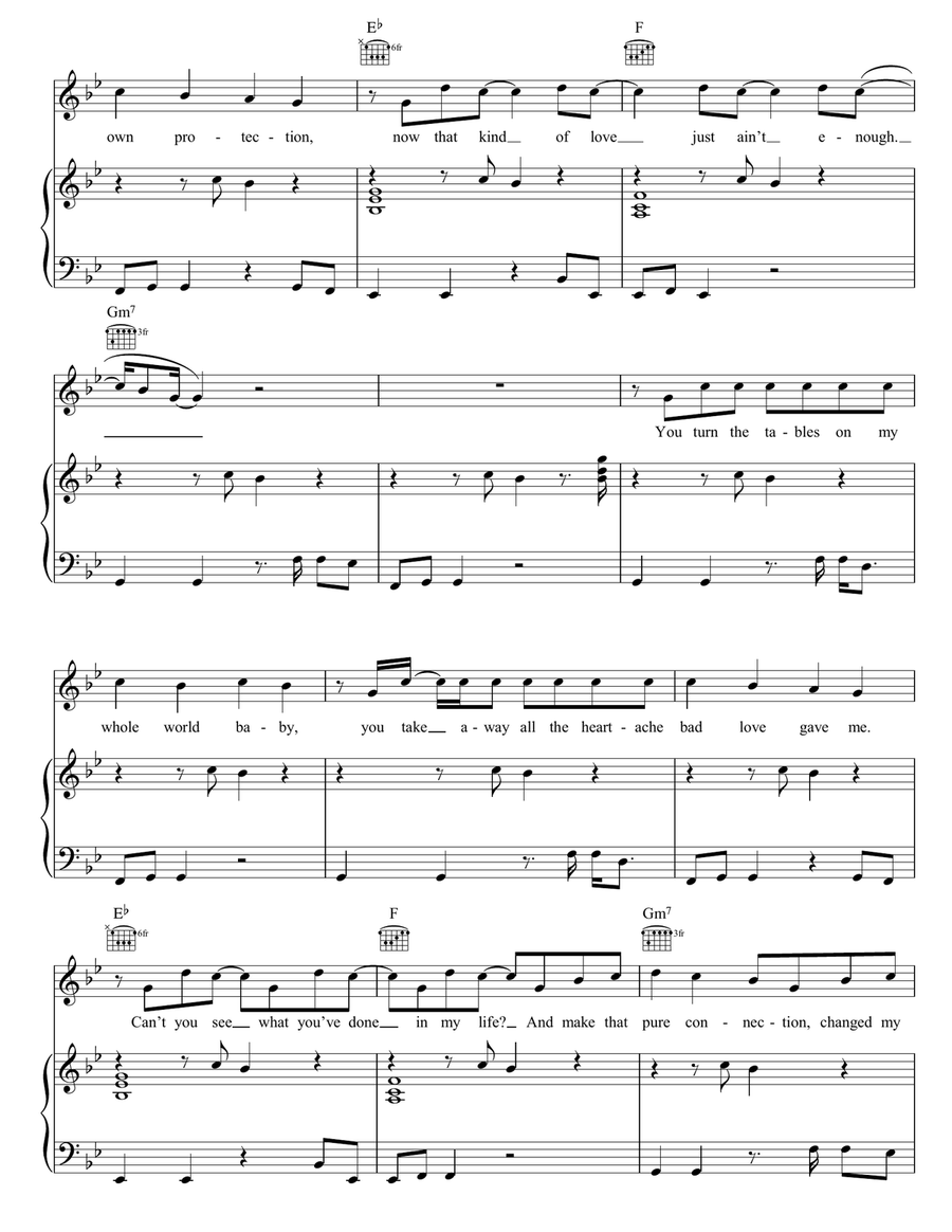 Good Thing Good Thing Piano, Vocal, Guitar scores gallery preview page 2