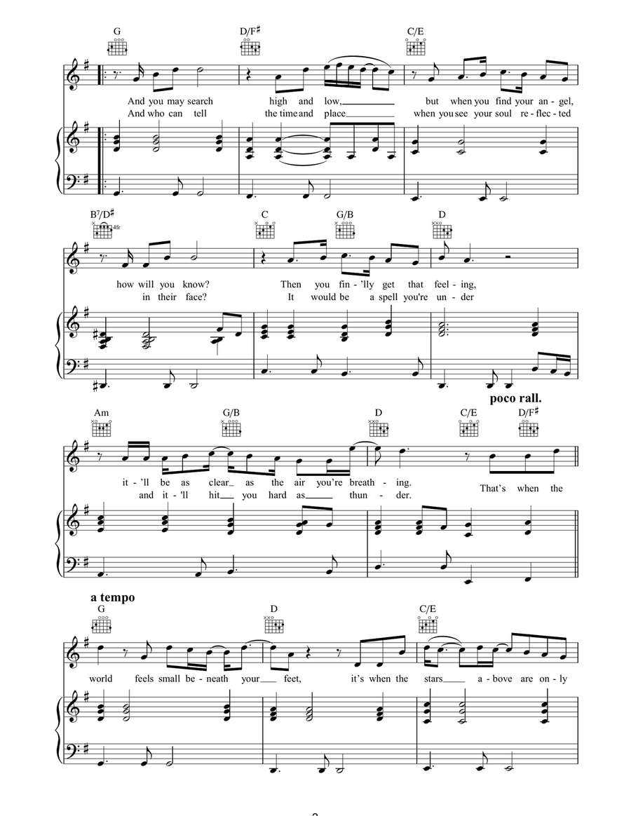 That's When You Know Acoustic Guitar scores gallery preview page 2