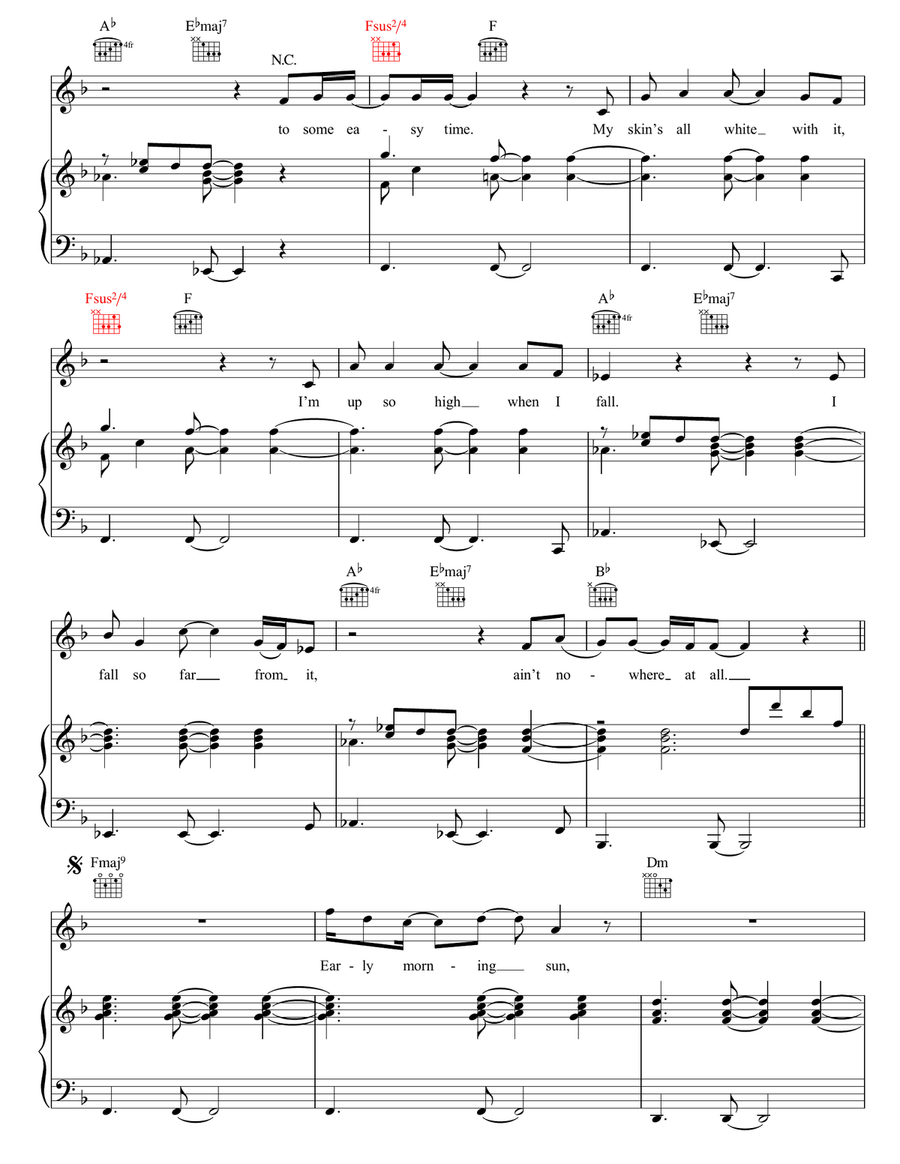 Long Distance Call Long Distance Call Piano, Vocal, Guitar scores gallery preview page 2