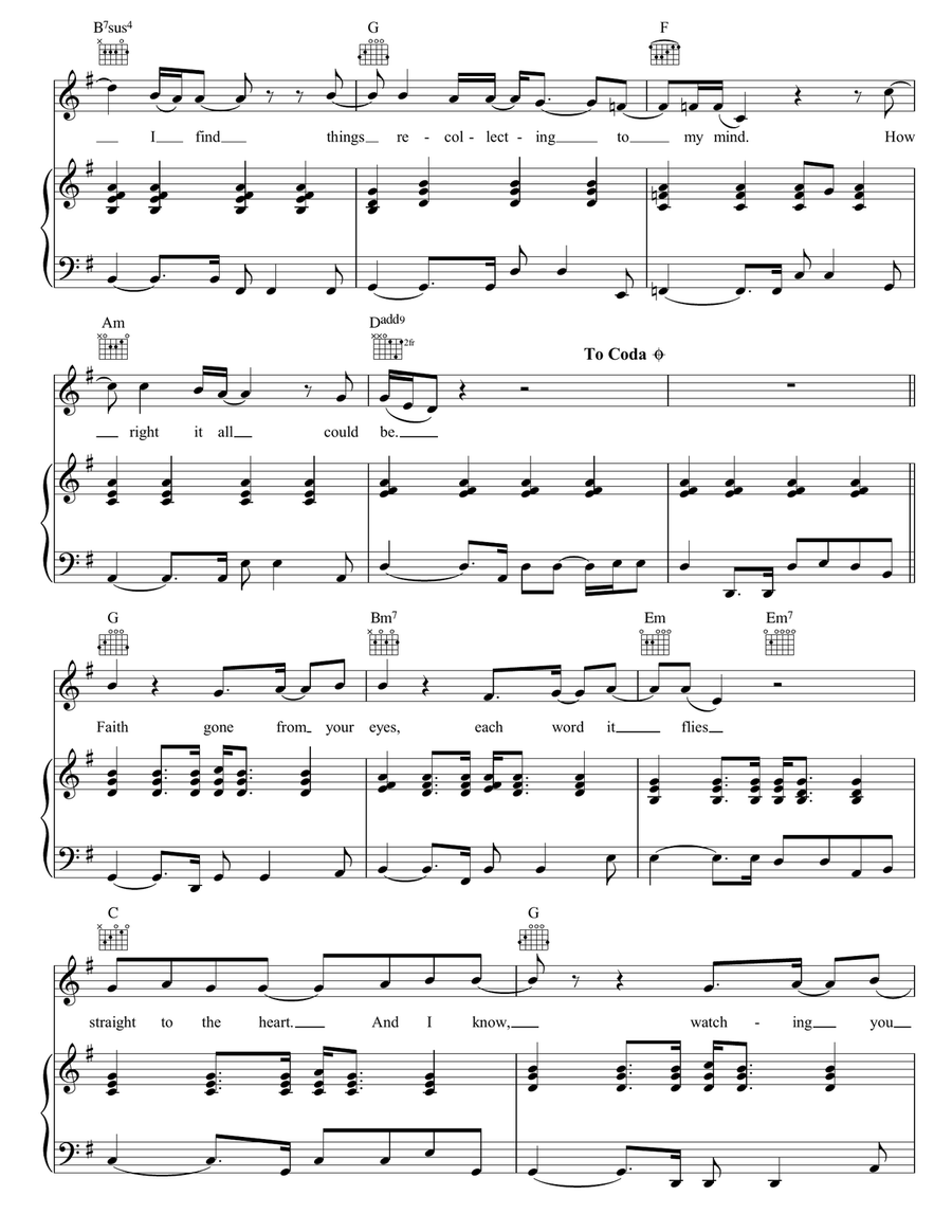 Easy Way To Cry Easy Way To Cry Piano, Vocal, Guitar scores gallery preview page 3
