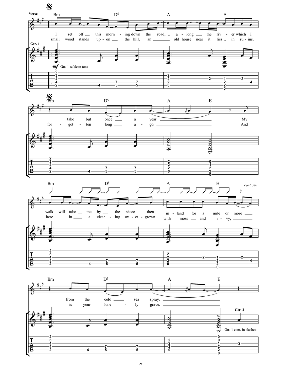 Uncle Pat Uncle Pat Acoustic Guitar scores gallery preview page 2