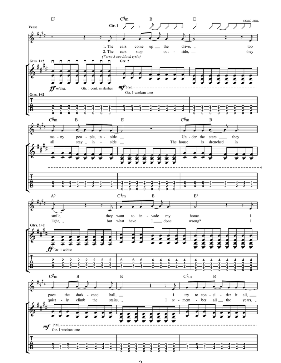 Petrol Petrol Acoustic Guitar scores gallery preview page 2
