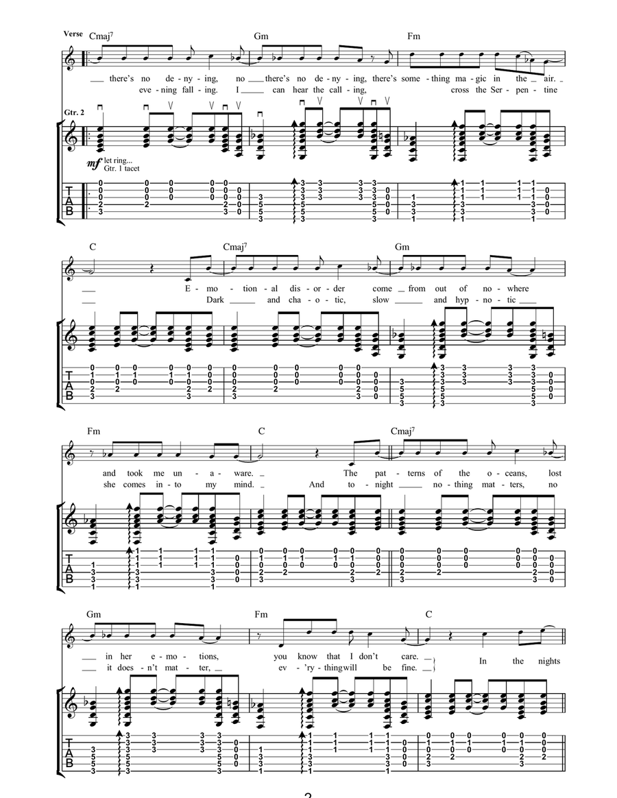 There's A Star There's A Star Acoustic Guitar scores gallery preview page 2