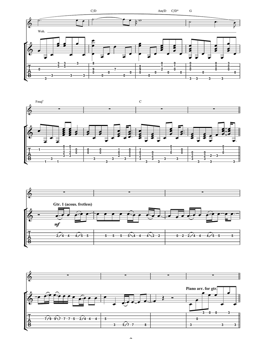 Spring (At Last) Spring (At Last) Acoustic Guitar scores gallery preview page 2