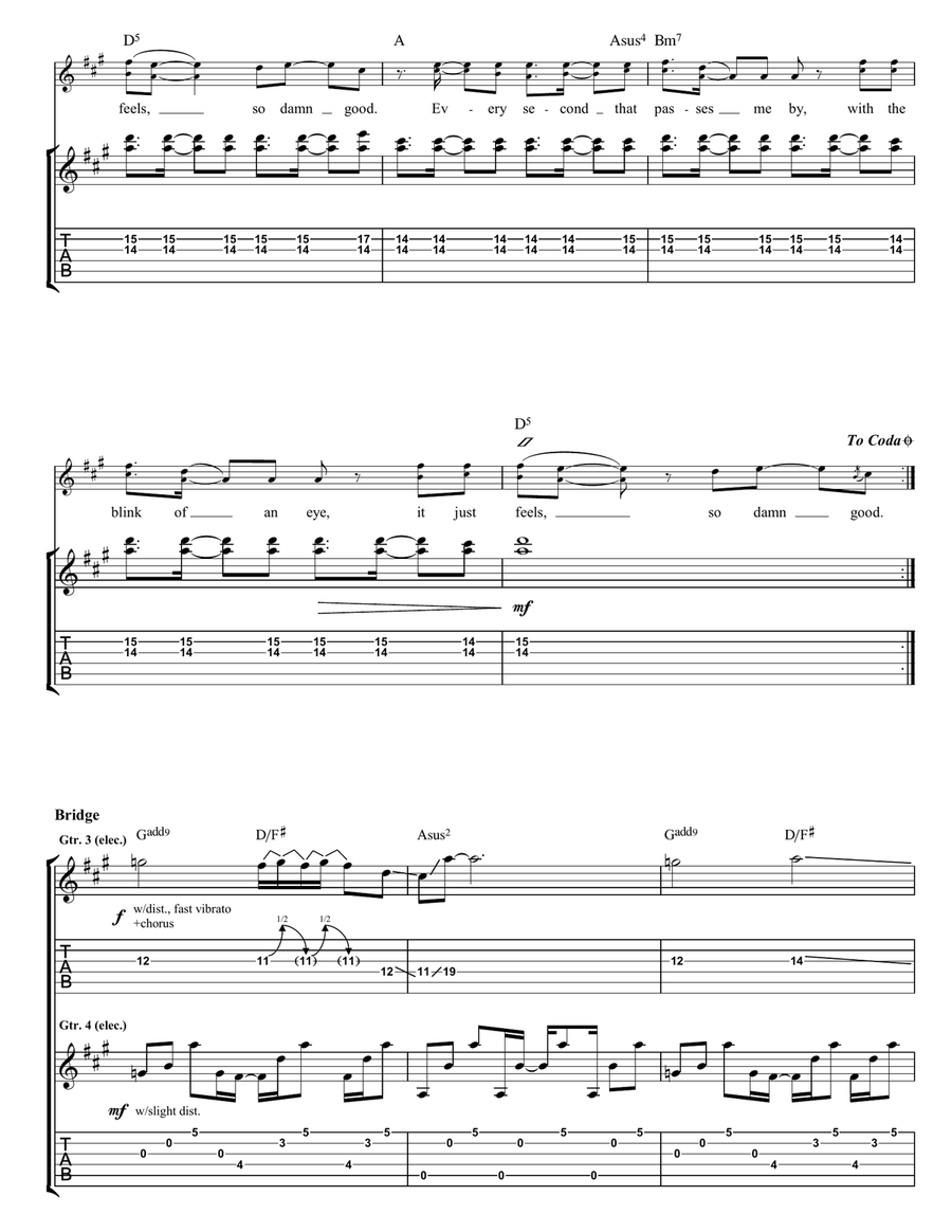 Find The Colour Find The Colour Acoustic Guitar scores gallery preview page 4