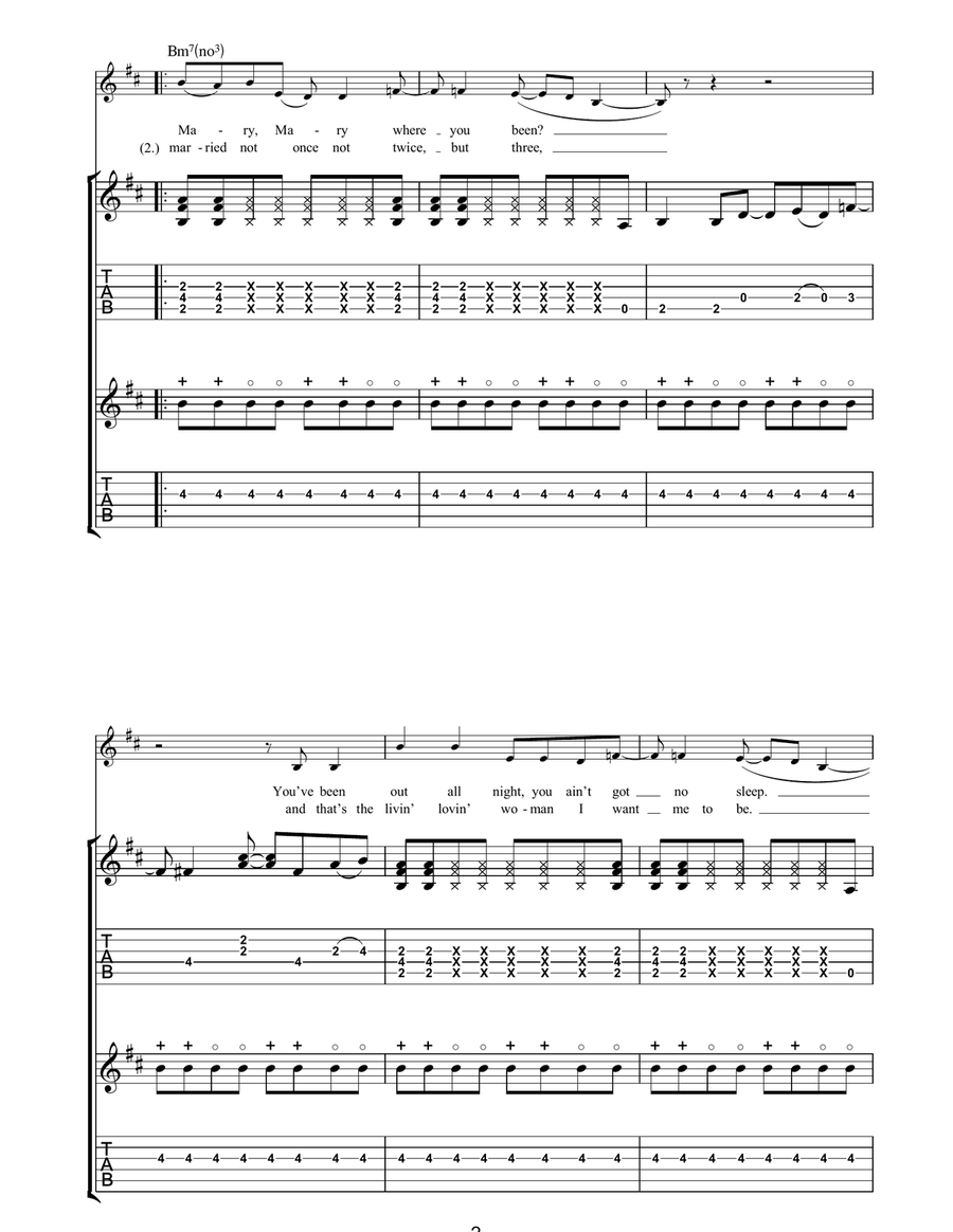 Madame Helga Madame Helga Acoustic Guitar scores gallery preview page 2