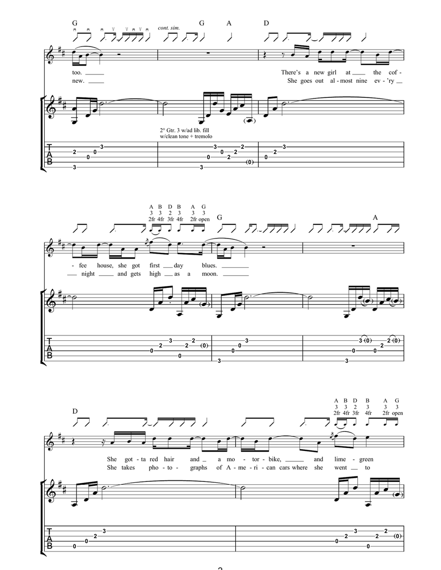 Nothing Precious At All Nothing Precious At All Acoustic Guitar scores gallery preview page 2