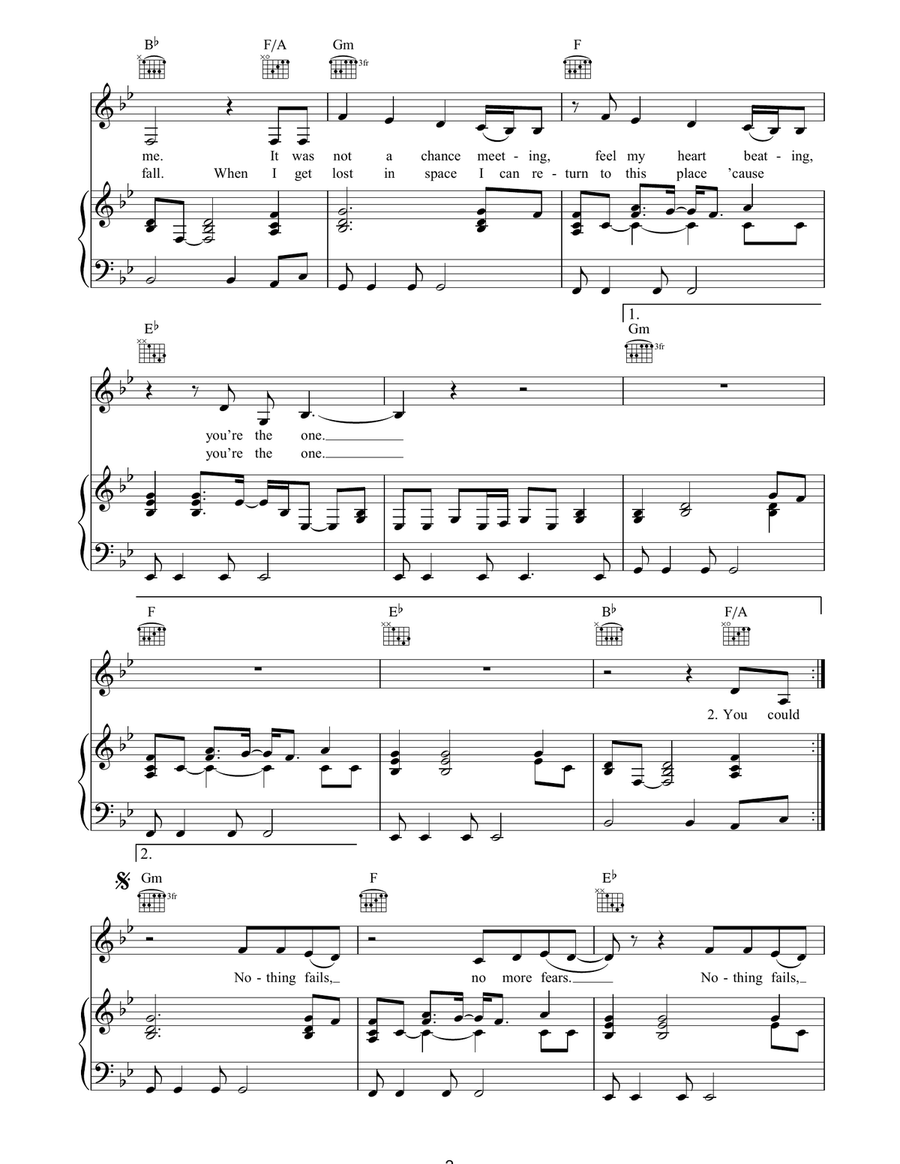 Nothing Fails Nothing Fails Acoustic Guitar scores gallery preview page 2