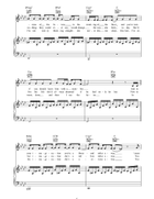 Never Coming Home Piano, Vocal, Guitar scores gallery preview page 5