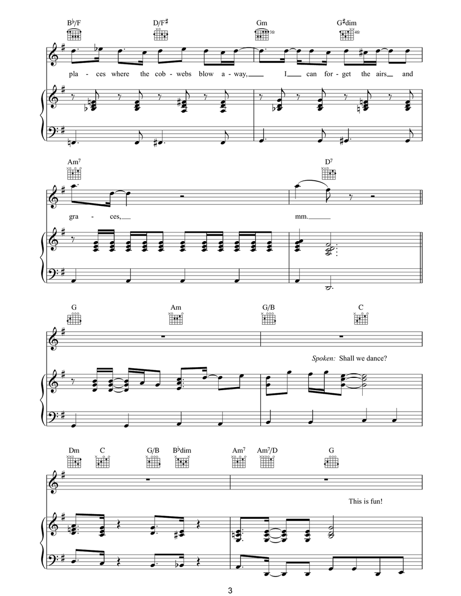 You Gave Me The Answer You Gave Me The Answer Acoustic Guitar scores gallery preview page 3