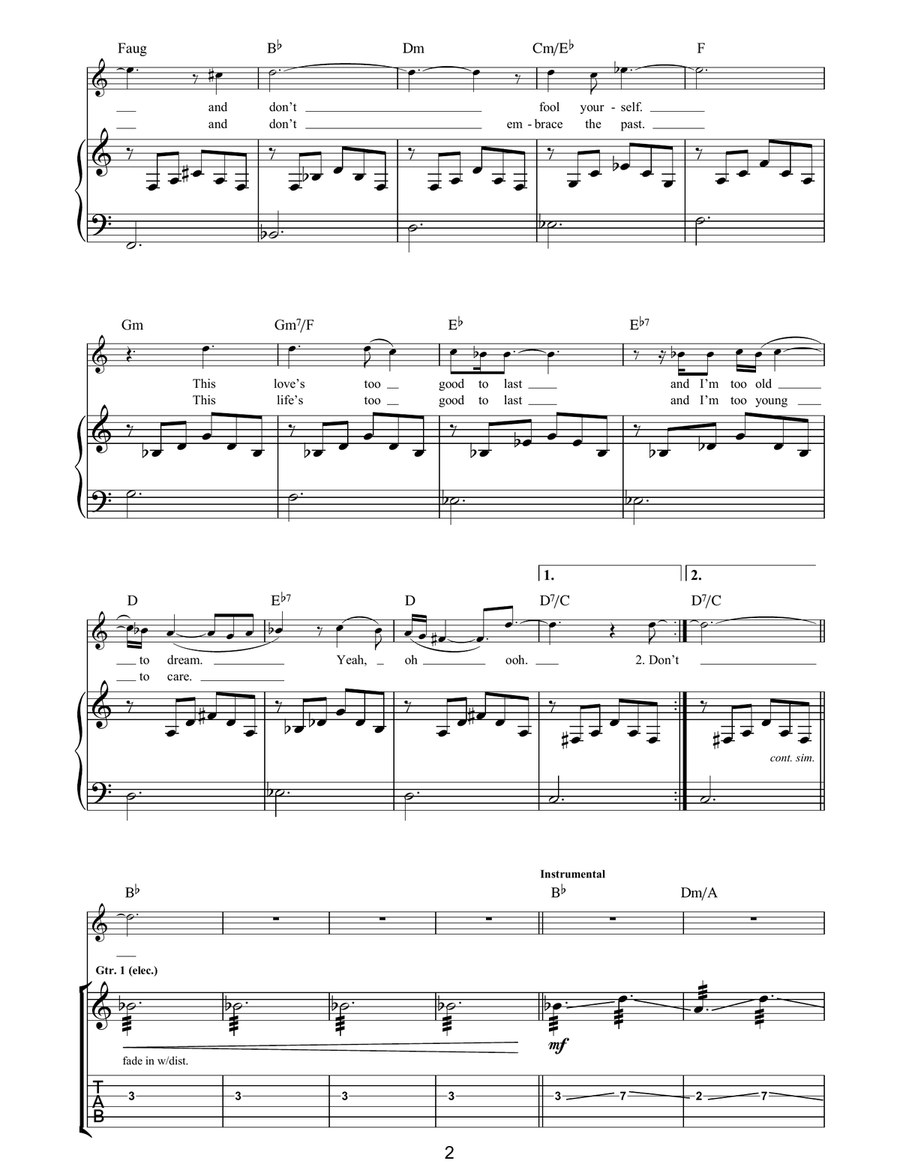 Blackout Acoustic Guitar scores gallery preview page 2