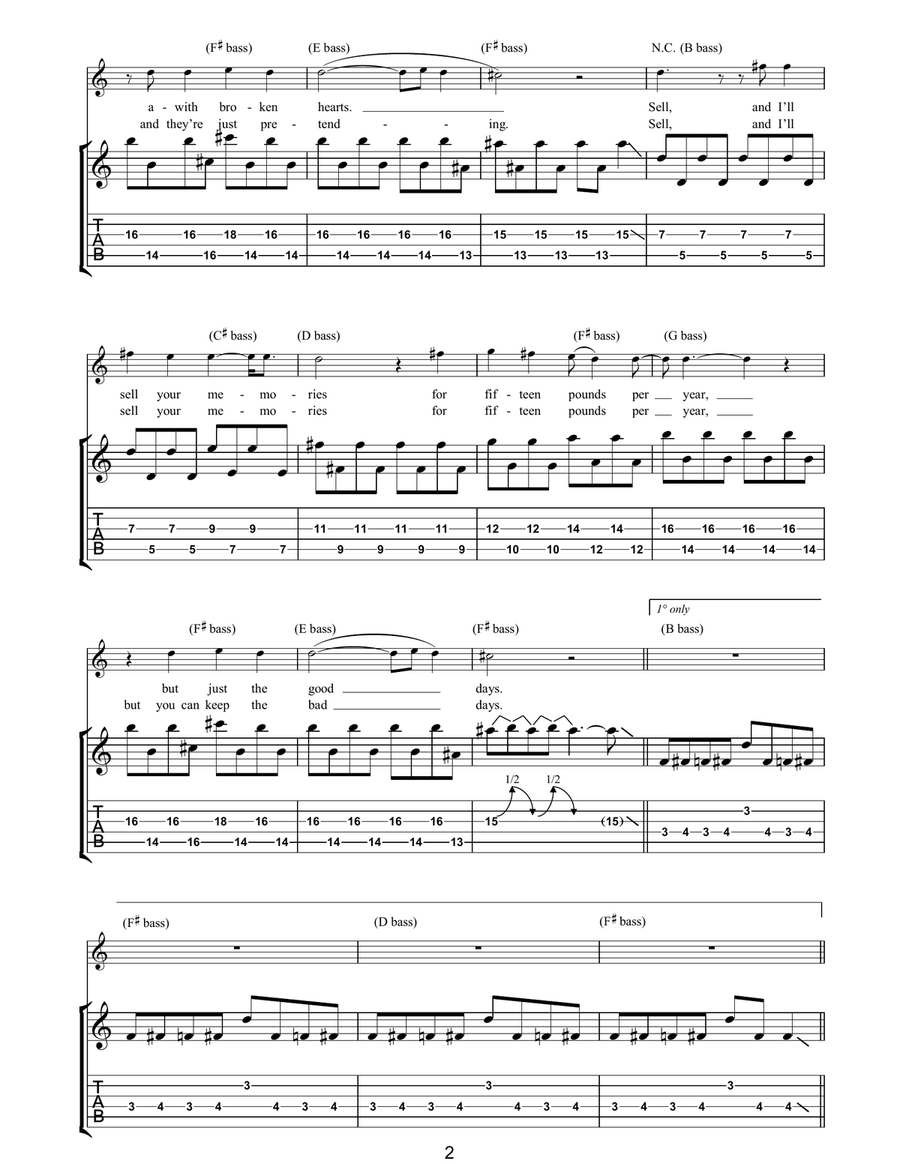 The Small Print Acoustic Guitar scores gallery preview page 2