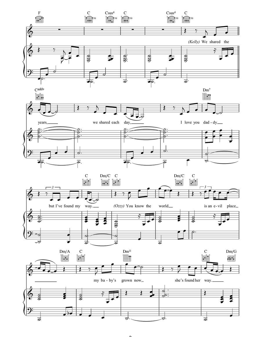 Changes Acoustic Guitar scores gallery preview page 3
