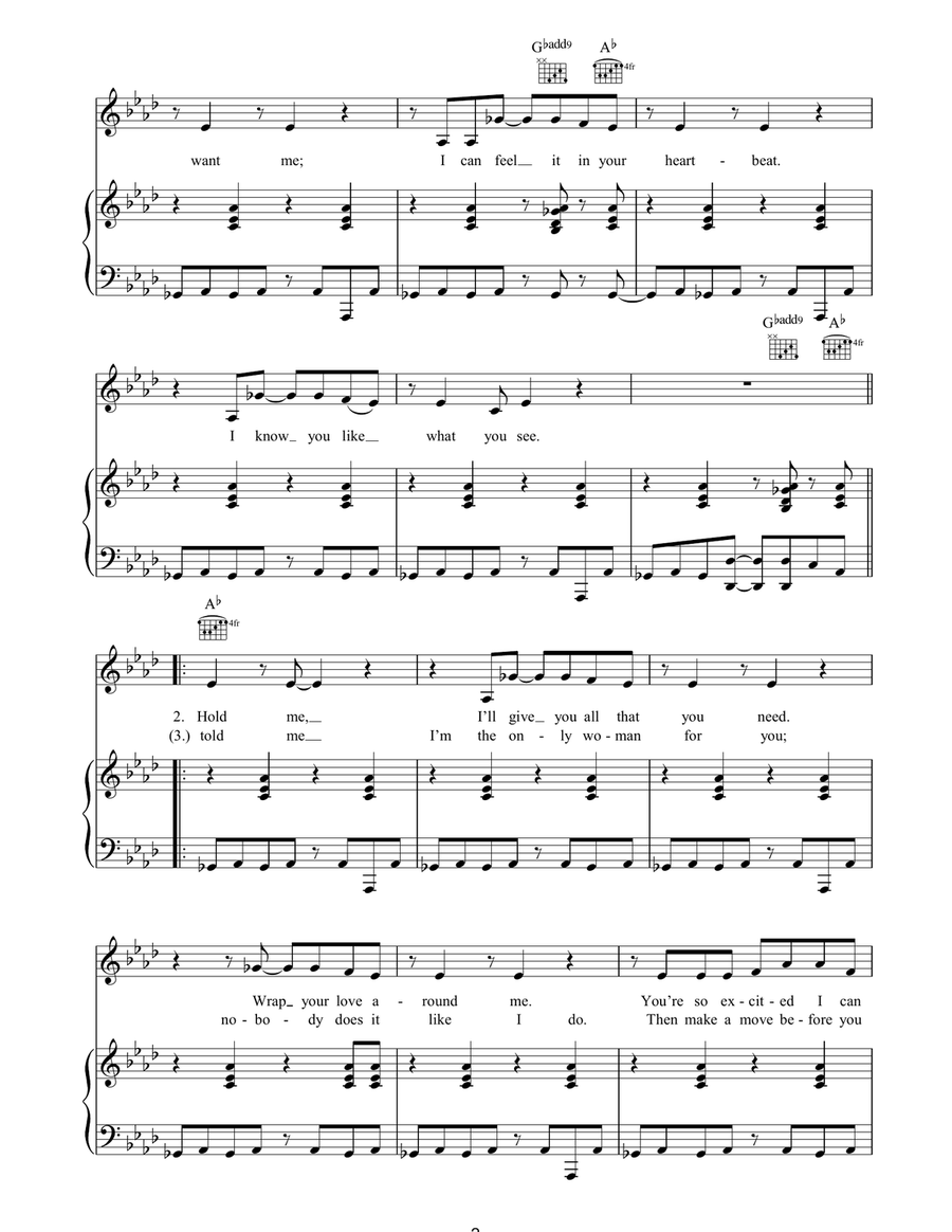 Jump (For My Love) Jump (For My Love) Acoustic Guitar scores gallery preview page 2
