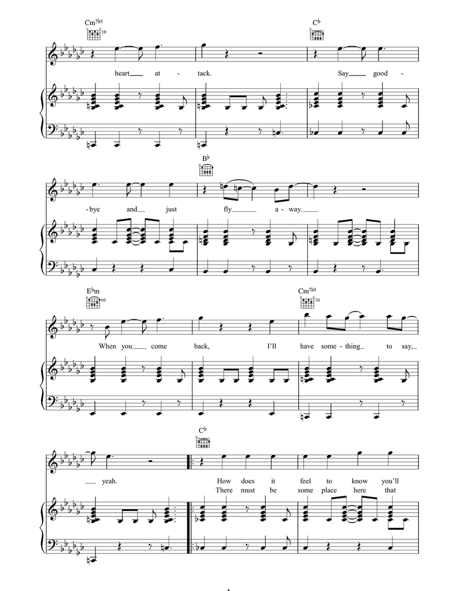 Sweetest Goodbye Sweetest Goodbye Acoustic Guitar scores gallery preview page 4