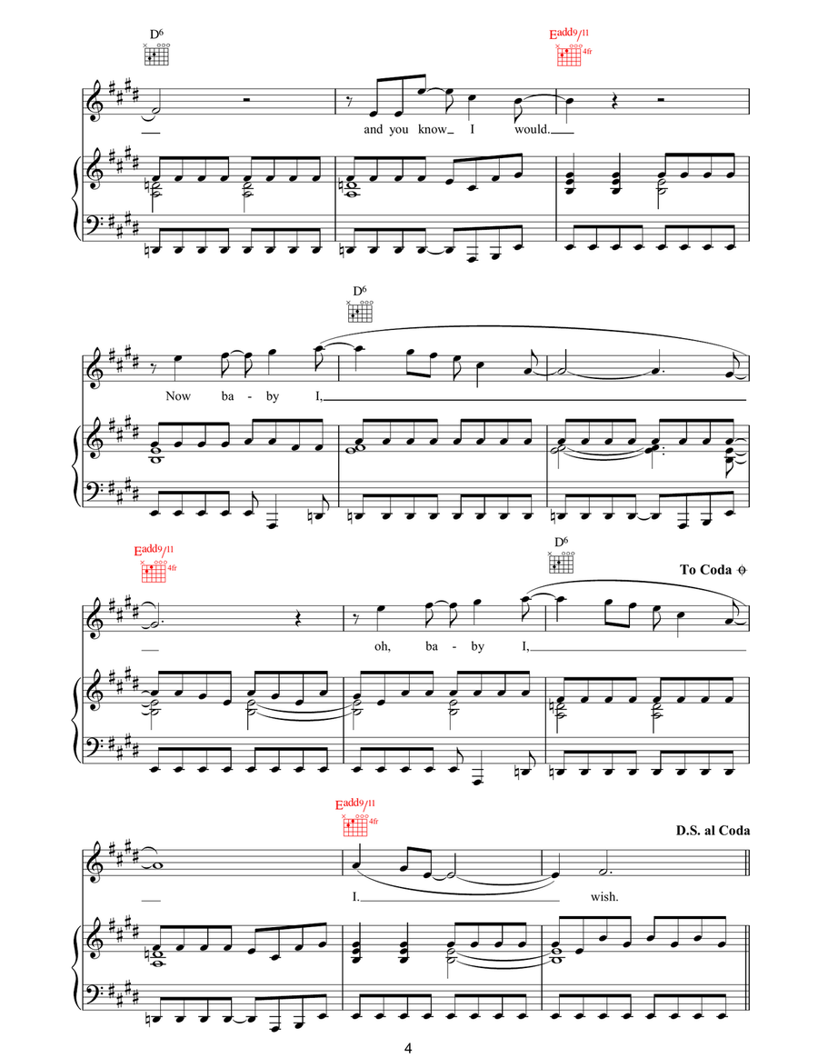 Moses Moses Piano, Vocal, Guitar scores gallery preview page 4