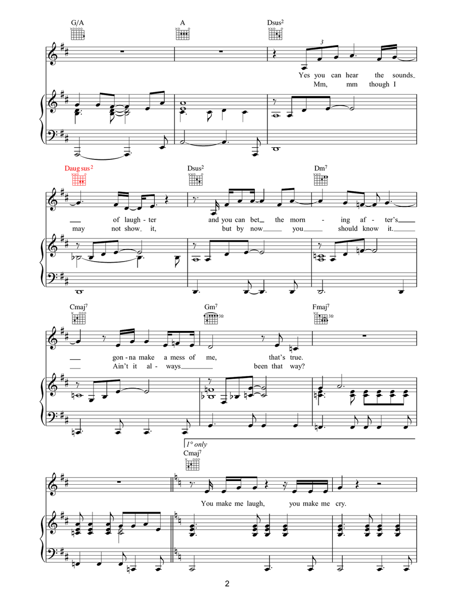 Pat Acoustic Guitar scores gallery preview page 2