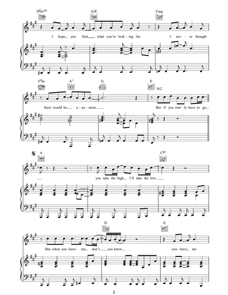 Earthbound Earthbound Piano, Vocal, Guitar scores gallery preview page 3