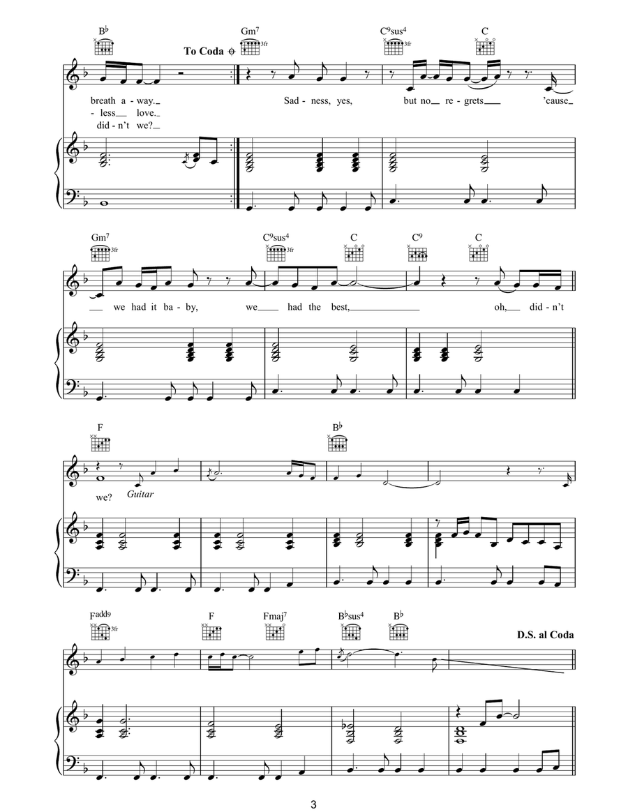 Didn't We Acoustic Guitar scores gallery preview page 3