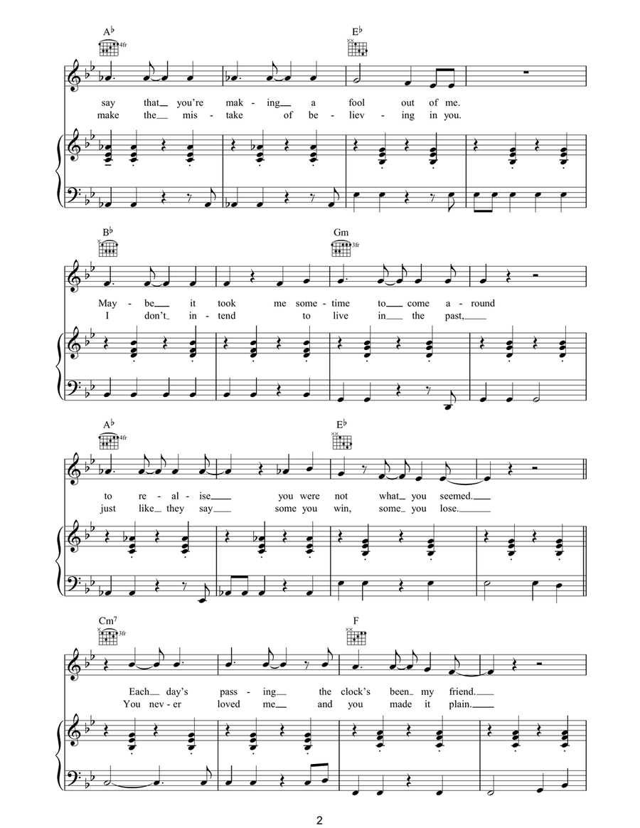 Button Off My Shirt Acoustic Guitar scores gallery preview page 2