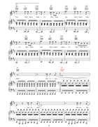 Moviestar Piano, Vocal, Guitar scores gallery preview page 4