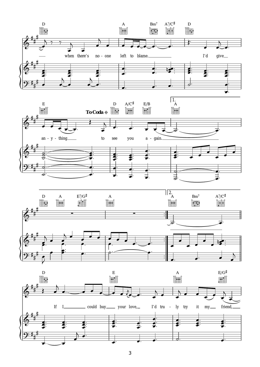 Love Has No Pride Love Has No Pride Guitar scores gallery preview page 3
