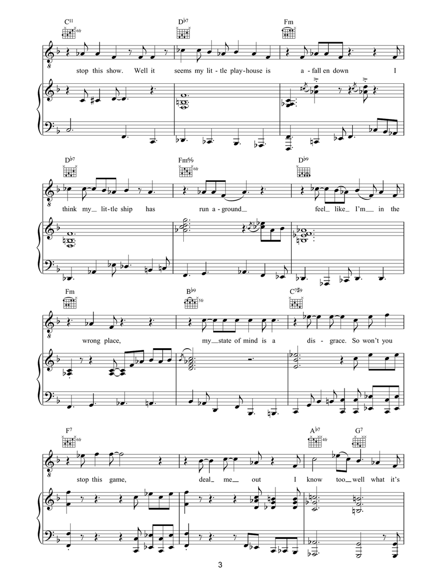 Stop This World Stop This World Piano, Vocal, Guitar scores gallery preview page 3