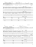 The Nameless Electric Guitar scores gallery preview page 5