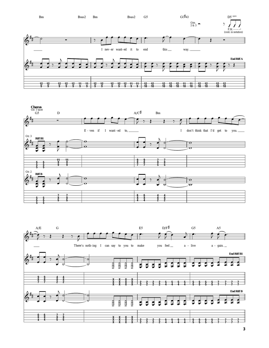 Inside Out Inside Out Acoustic Guitar scores gallery preview page 3
