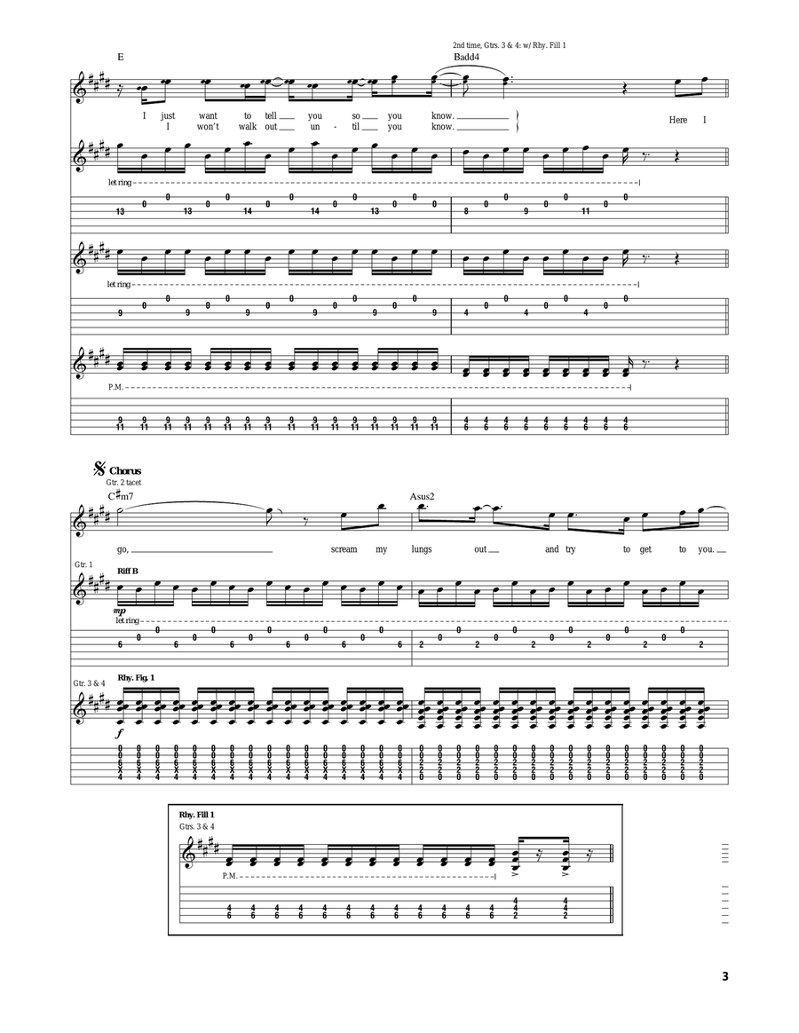 Only One Only One Acoustic Guitar scores gallery preview page 3