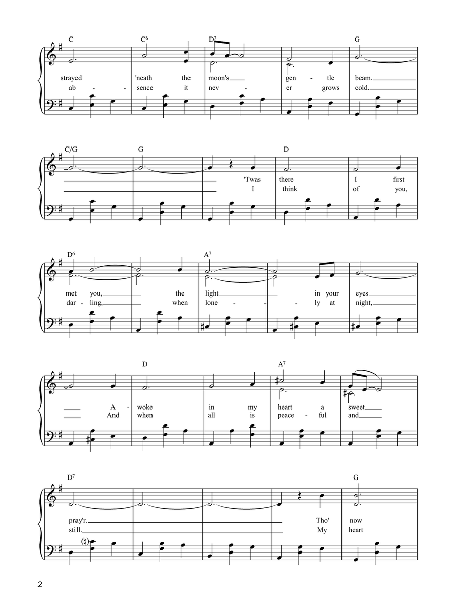 The Old Rustic Bridge By The Mill Acoustic Guitar scores gallery preview page 2