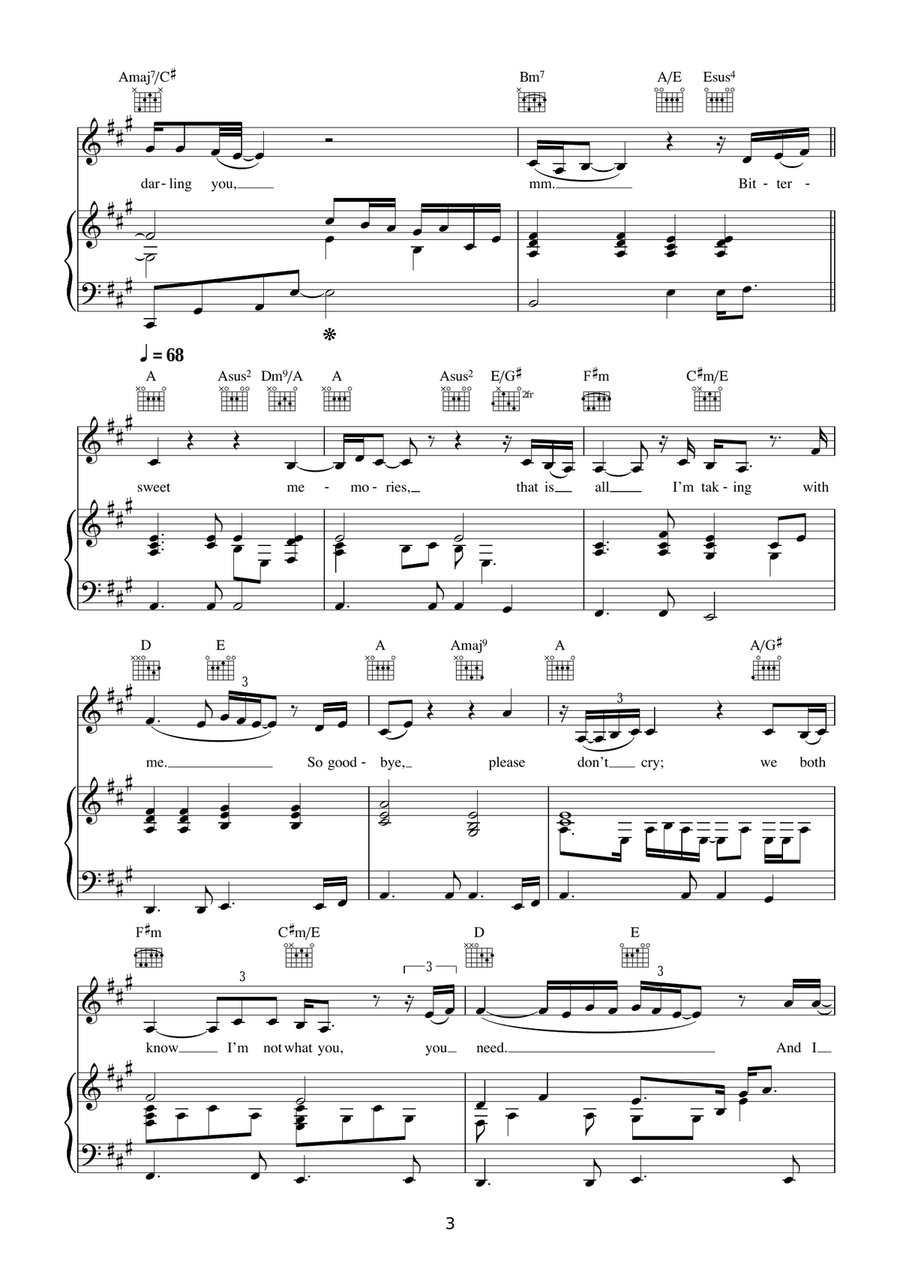 I Will Always Love You I Will Always Love You Acoustic Guitar scores gallery preview page 3