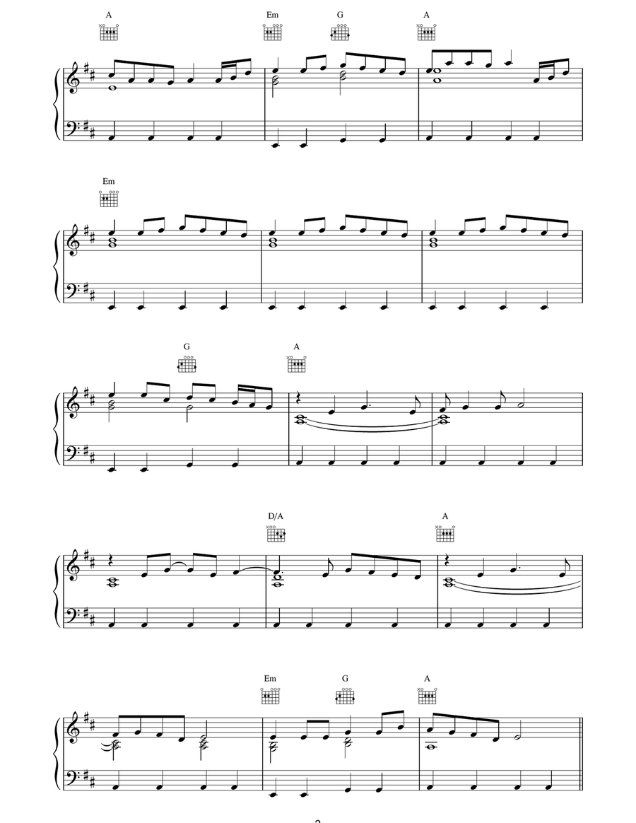 Tired Of Talkin' Tired Of Talkin' Piano, Vocal, Guitar scores gallery preview page 2