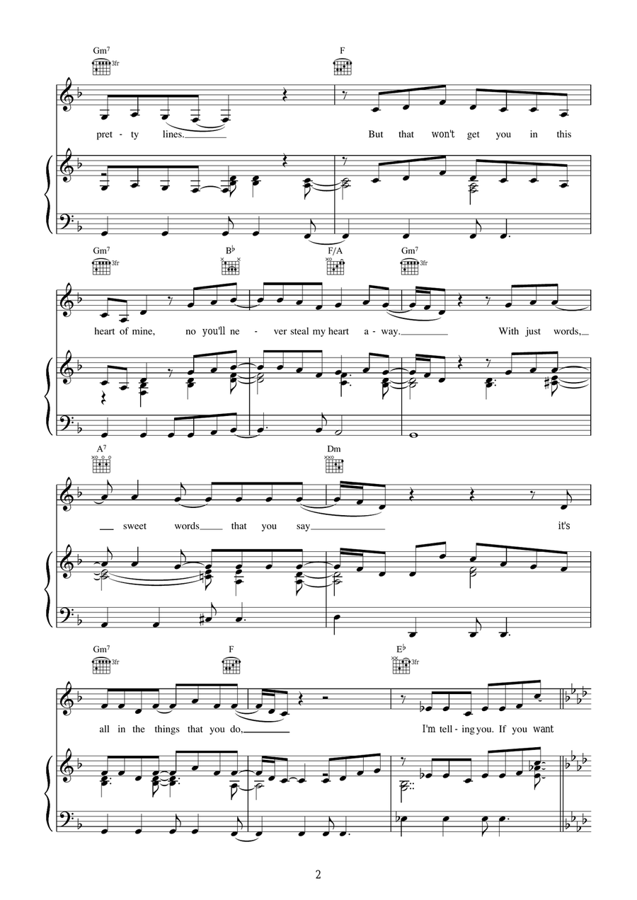 Lovin' Proof Lovin' Proof Acoustic Guitar scores gallery preview page 2