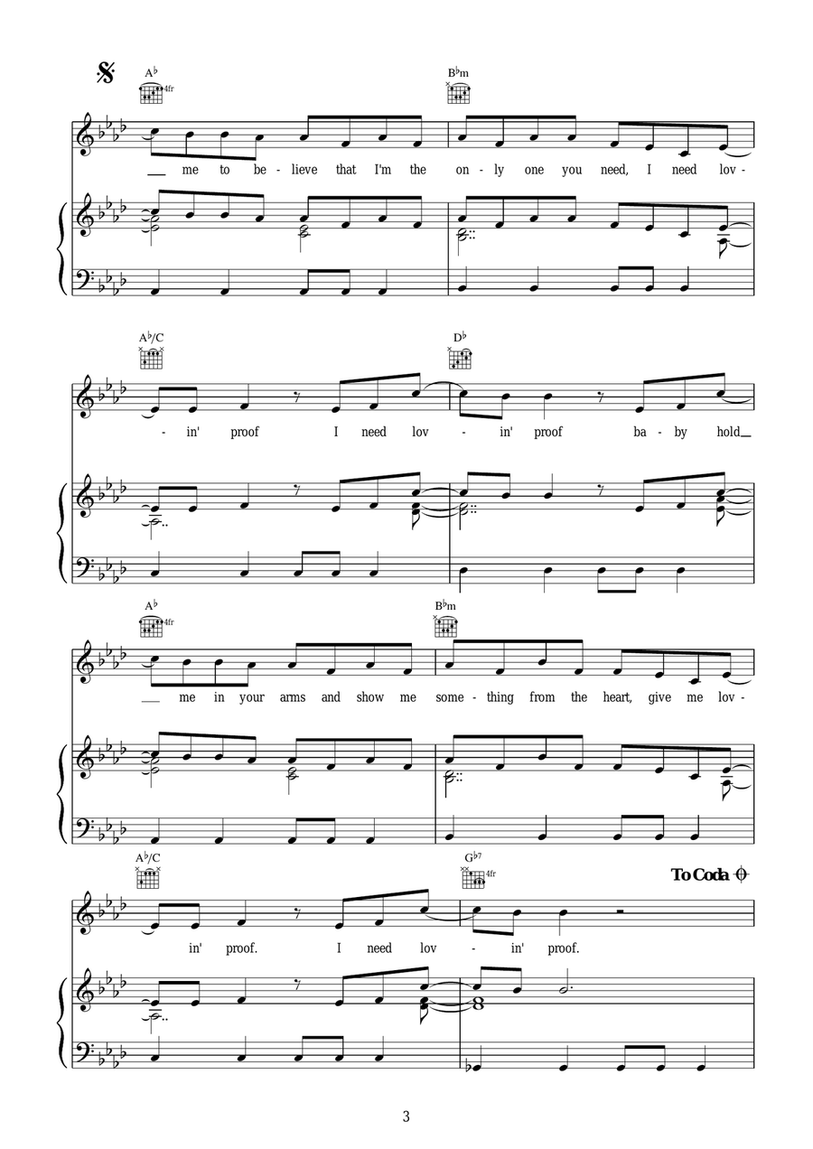 Lovin' Proof Lovin' Proof Acoustic Guitar scores gallery preview page 3