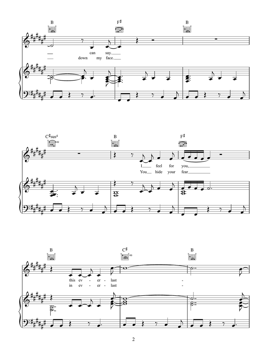 Reach Out Reach Out Acoustic Guitar scores gallery preview page 2
