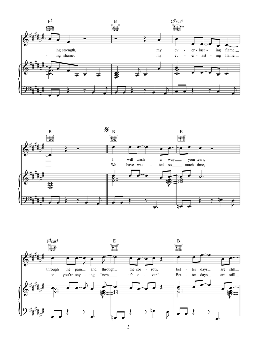 Reach Out Reach Out Acoustic Guitar scores gallery preview page 3