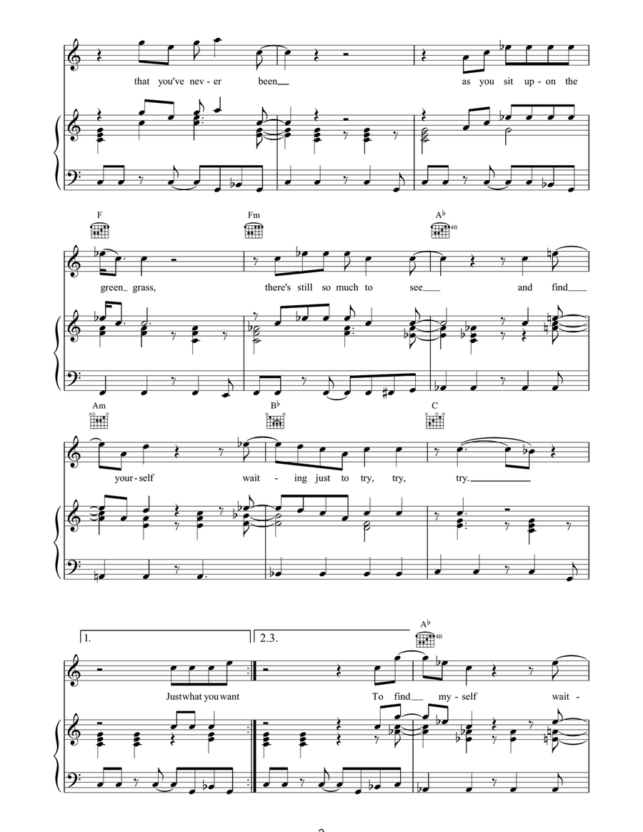 Golden Sands Golden Sands Acoustic Guitar scores gallery preview page 2