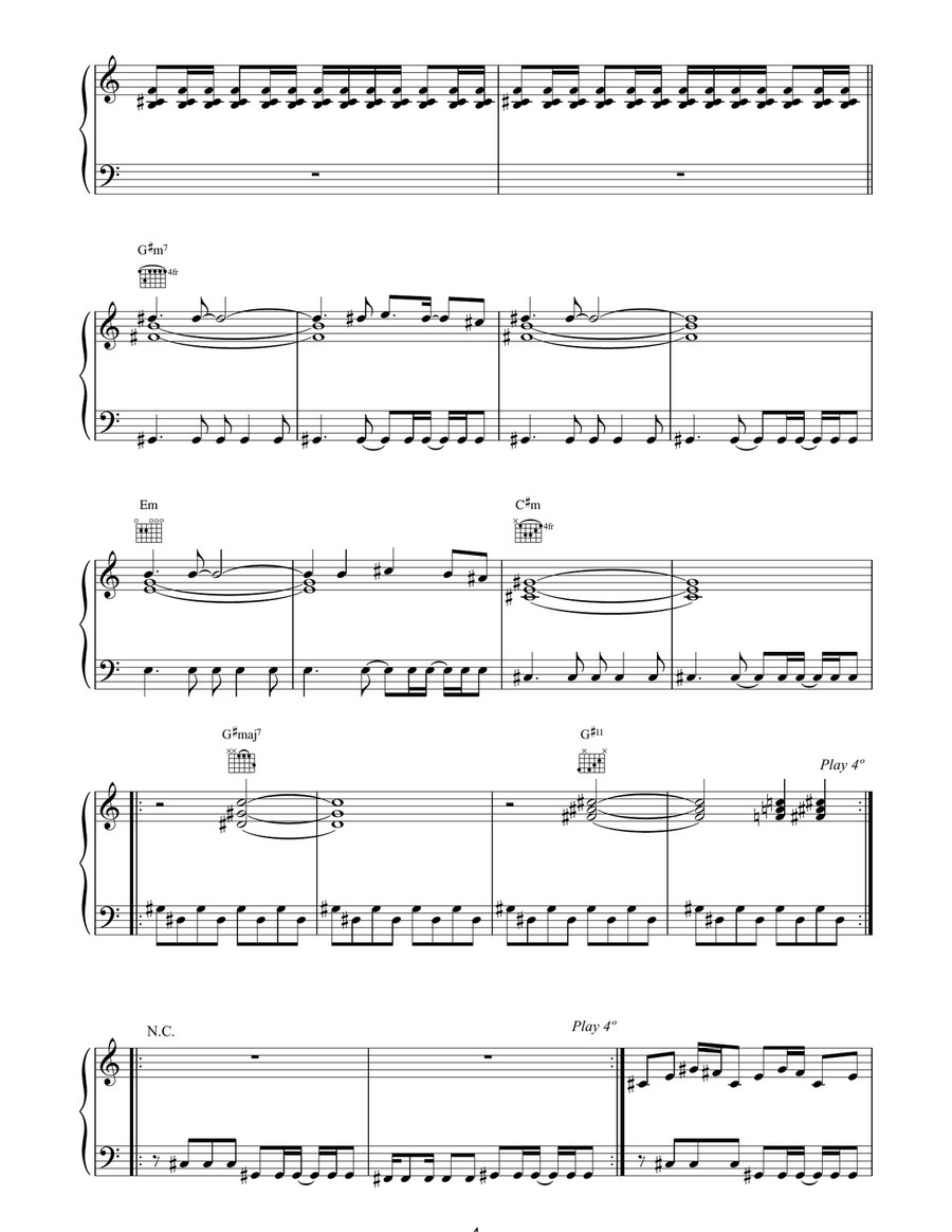 Fran In Japan Fran In Japan Piano, Vocal, Guitar scores gallery preview page 4