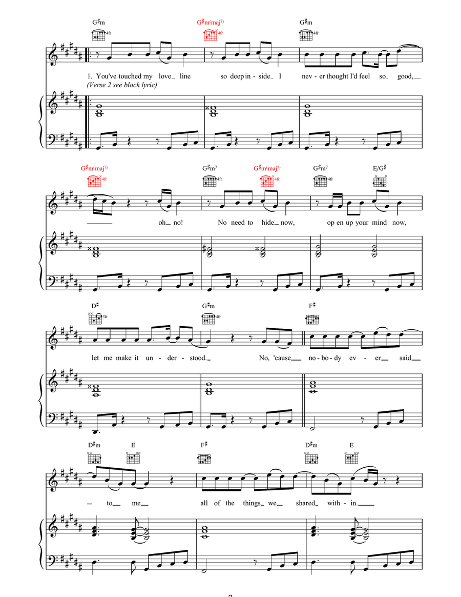 Its The Things You Do Its The Things You Do Acoustic Guitar scores gallery preview page 2