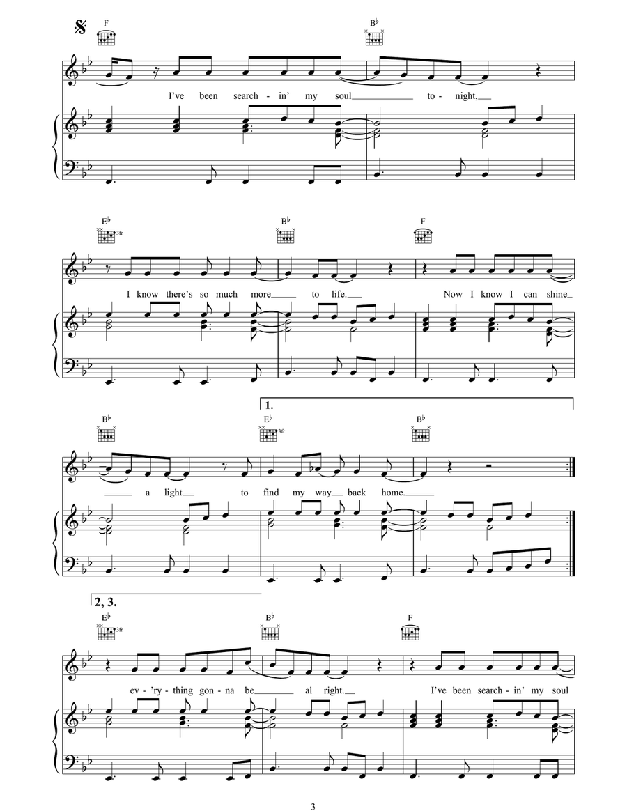 Searchin' My Soul Acoustic Guitar scores gallery preview page 3